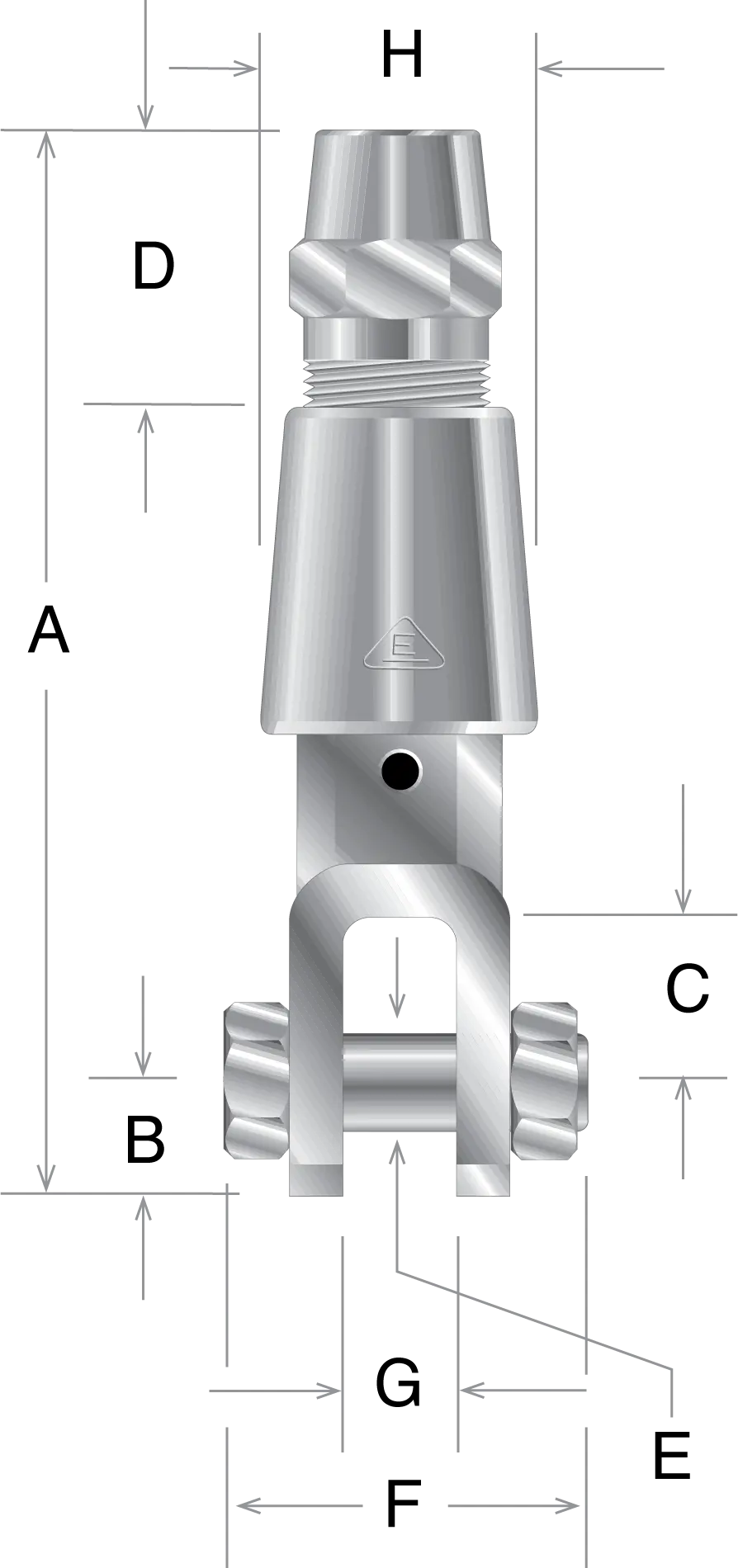Radio Antenna Open End Fitting - Image 2
