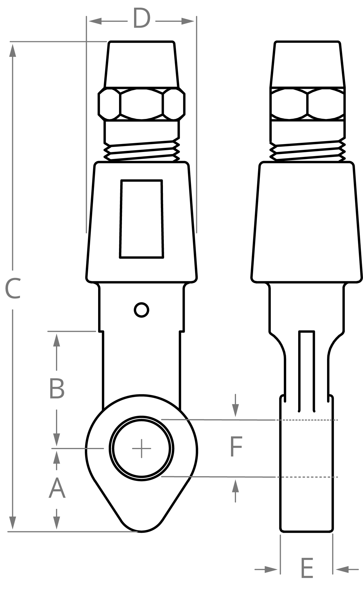 eye end wire rope fitting Eye Socket Fitting - Image 2